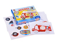 Игра на липучках. "Машинки"