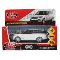 Машина металл "RANGE ROVER VOGUE" 12см, открыв. двери, инерц, БЕЛЫЙ, в кор. Технопарк в кор.2*36шт