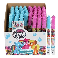 292389   My little pony. мыл. пузыри "Играем вместе" 60мл, в колбе 27см в дисплее уп-48шт в кор.3уп