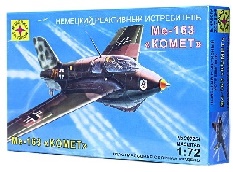 207254  реактивный истребитель Ме-163В "Комет" (1:72)