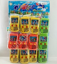 Водяная игра "Маленький телефон" на листе в уп. 15шт.