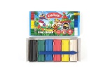 Пластилин " Creativiki " 6цв 90г со стеком, картонная упаковка
