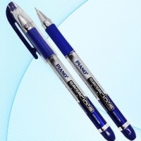 Ручка шариковая " Piano " Sagacious синяя 0,7мм резиновый держатель, игольчатый пишущий узел, чернил