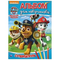 291362   "УМКА". СУПЕРПАТРУЛЬ. ЩЕНЯЧИЙ ПАТРУЛЬ (АЛЬБОМ ДЛЯ ТВОРЧЕСТВА А4) ФОРМАТ: 214Х290ММ 16 СТР в