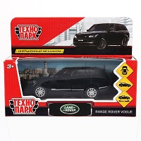 Машина металл "RANGE ROVER VOGUE" 12см, открыв. двери, инерц, ЧЕРНЫЙ, в кор. Технопарк в кор.2*36шт