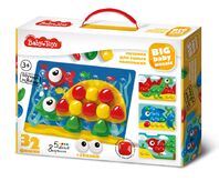 Мозаика для самых маленьких d40/5 цв/32 эл BABY TOYS арт.02522