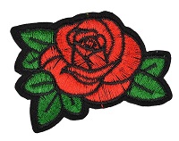 Термонаклейка "Роза" (10 шт)