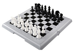 Игра настольная "Шахматы" (бол, сер) блистер арт.03896