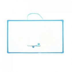 Доска магнитно-маркерная " KWELT " пластик 15*20см, в комплекте: маркер со стирателем, цвет - голубо