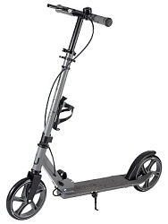 Самокат 2-х колёсный PULSE (колеса PU 200мм,88х11х97 см, до 100кг) серый (Арт. СМК-2873)