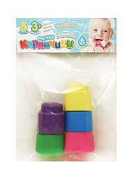 Игрушка для ванной. Мягкие кирпичики серия «Baby Toys» арт.04700
