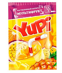 Растворимый напиток ЮПИ YUPI Мультифрукт (Канди Клаб) (juc013) 12 гр*6 бл*24 шт