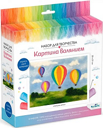 Набор для творчества. Картина валянием. Летящие мечты. Арт. 08274