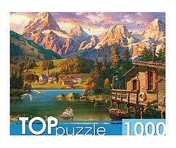 TOPpuzzle. ПАЗЛЫ 1000 элементов. ФТП1000-9942 Доломитовые Альпы