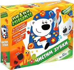 МиМиМишки. Набор "чистим зубки" с песочными часами. 06775