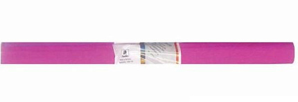 Бумага крепированная 50*250 см, 32 г/м2, светло-сиреневая, в рулоне