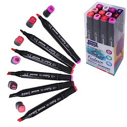 Набор маркеров " Mazari " для скетчинга Fantasia Berries colors (ягодные цвета)  12цв 3-6,2мм, пулев