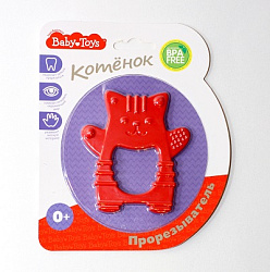 Прорезыватель "Котенок" Baby Toys арт.04131