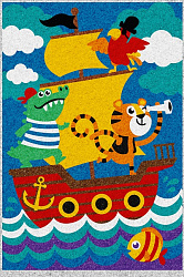 Набор для творчества. Песочная фреска "Пираты" (рамка, 10 цветов, 205х290 мм) арт.04340