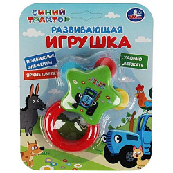 340642 Развивающая игрушка СИНИЙ ТРАКТОР на блист. Умка в кор.2*180шт