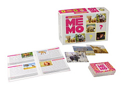 Игра настольная МЕМО "Мир животных" (50 карточек) арт.03590