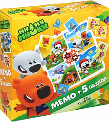 МиМиМишки.Игровой наб.Мемо+5 пазлов. 06699