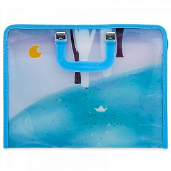 Портфель 6отд.(34.4*26см ) PP "NATURE" арт.FQB-036 (1/64шт)