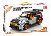 8207 Конструктор Technica " Pull back Mini Cooper Race Car"