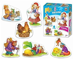 MAXI-пазл "Сказки (набор № 1)" в кор.