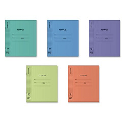 Тетрадь с пластиковой обложкой А5  12л клетка " Erich Krause " Классика CoverPrо matt, Pulse, офсет,