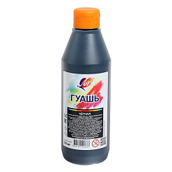 Гуашь " Луч " 500мл черная