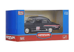 6405B               PS Машина "Волга", черная. Размер упак: 14х7см