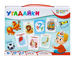 BRIGHT KIDS. Развивающая игра. УГАДАЙКИ Арт. (ИН-7617)