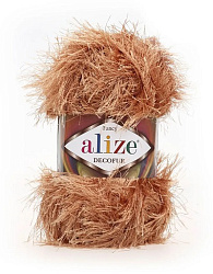 Пряжа Alize "Decofur" (100%полиэстр) 100 г 110 м/цвет 127