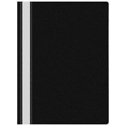 Скоросшиватель пластиковый А4 " KWELT " 120/160мкм черный, текстура поверхности- песок