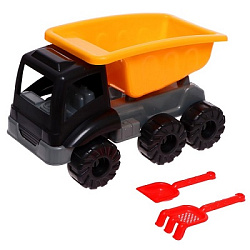 Игрушка Авто Cамосвал Granite truck, совок, грабли, в ассорт.