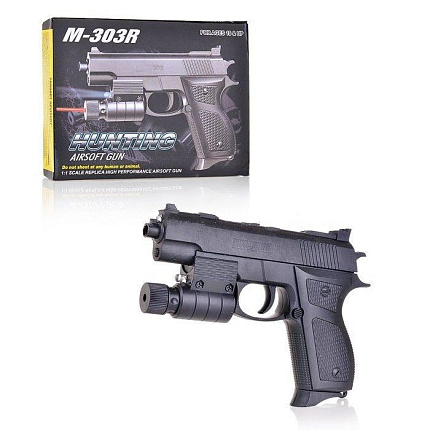 303 Пистолет в коробке