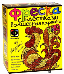 407068 Фреска с блестками №10