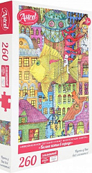 Астрель.Пазл.260Эл.Белые коты в городе.05613