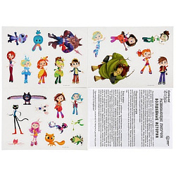 Развивающая игра с липучками Волшебные истории. Сказочный патруль. в кор. Умные игры в кор.20шт