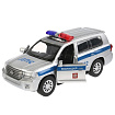 262768   ТМ Технопарк. Машина металл "TOYOTA LAND CRUISER ПОЛИЦИЯ" 12,5см, открыв. двери, инерц. в к