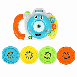 358118 Фотоаппарат СИНИЙ ТРАКТОР Синий трактор 50 песен,стихов,звуков + кор. Умка в кор.2*24шт