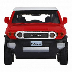 ТМ "Автопанорама" Машинка металл. 1:43 Toyota FJ Cruiser, красный, инерция, откр. двери, в/к 17,5*12