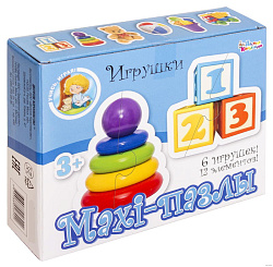 Пазлы Maxi "Игрушки" 12 эл арт.02644