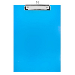 Планшет " KWELT " А4 полупрозрачный, тонированный, синий, толщина материала - 2мм, пластик