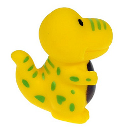 343048 Игрушка для ванны дино сетка, хенгтег КАПИТОШКА в кор.100шт