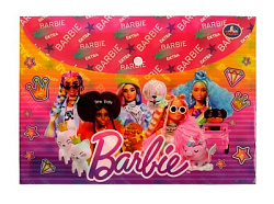 330908 Папка БАРБИ на кнопке а4, barbie extra Умка уп-6шт в кор.2*20уп