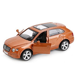 Машина металл bentley bentayga, 11,4 см, двери, инерция, кор. Технопарк в кор.2*48шт