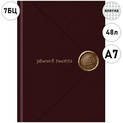 ЗАПИСНАЯ КНИЖКА А7 48л. ВОЛШЕБНОЕ ПИСЬМО (ЗК48-0786) перепл. 7БЦ, глянц. ламинация