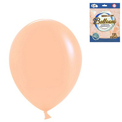 Шар латексный " KWELT " 12"/30см пастель персиковый